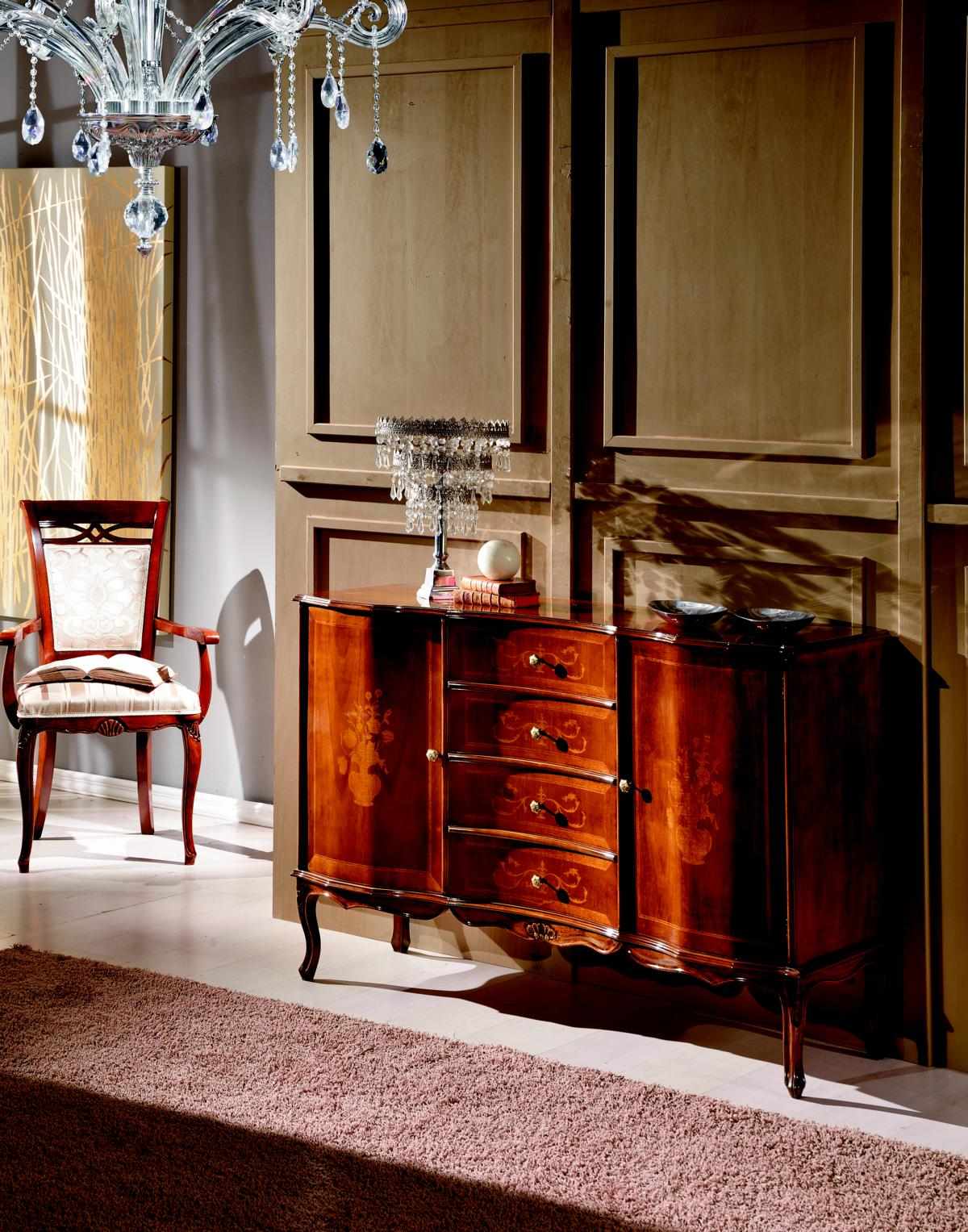 Sideboard Schrank Kommoden Holz Möbel Schränke Kommode Luxus Designer
