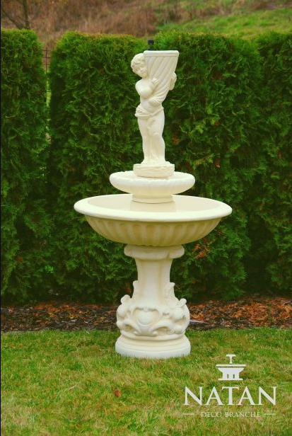 Edler Designer Springbrunnen Terrasse Dekor Brunnen Zierbrunnen Garten