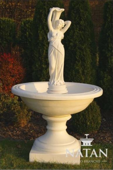 Zierbrunnen Springbrunnen Skulptur Brunnen Dekoration Garten