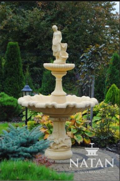 Zierbrunnen Springbrunnen Brunnen Garten Dekoration Fontaine Teich