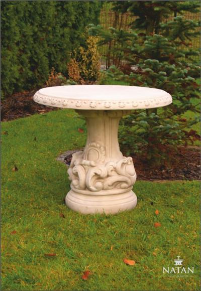 Tische Römischer Stil Garten Stein Tisch Rund Terrassen Möbel