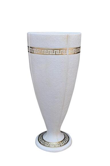 XXL Big Vase Design Medusa Antik Stil Blumen Vasen Raum Deko