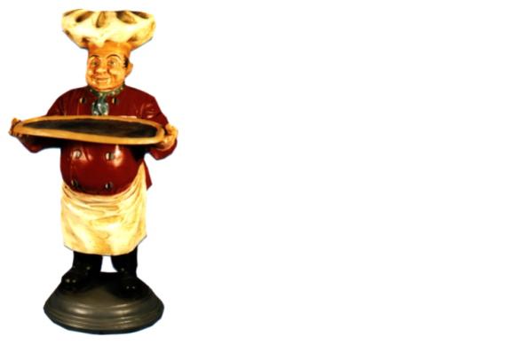 Design Koch Figur Statue Skulptur Figuren Skulpturen Dekoration Deko