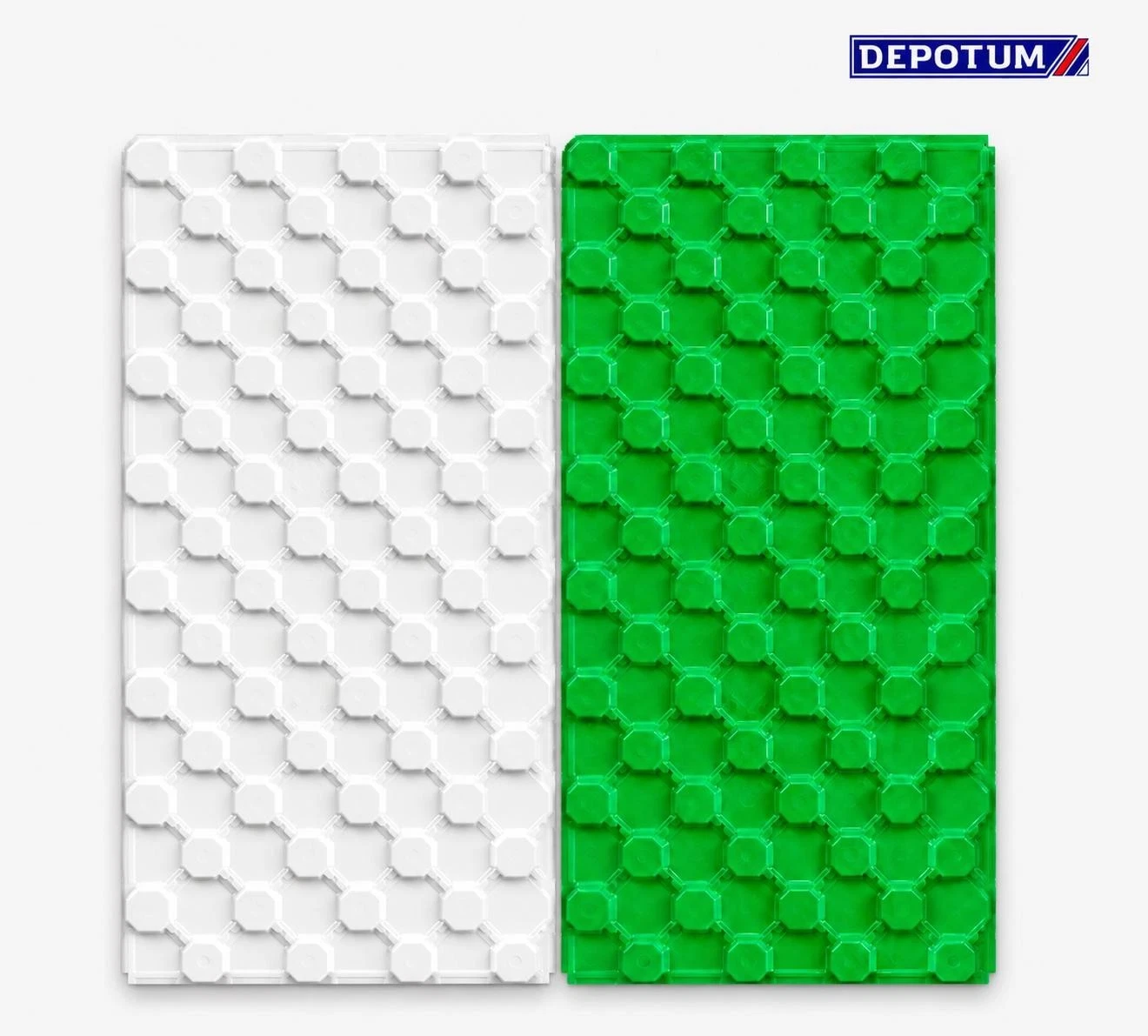 Fußbodenheizung Noppenplatte Esstrich EPS Platten 120x60cm 0,72m²