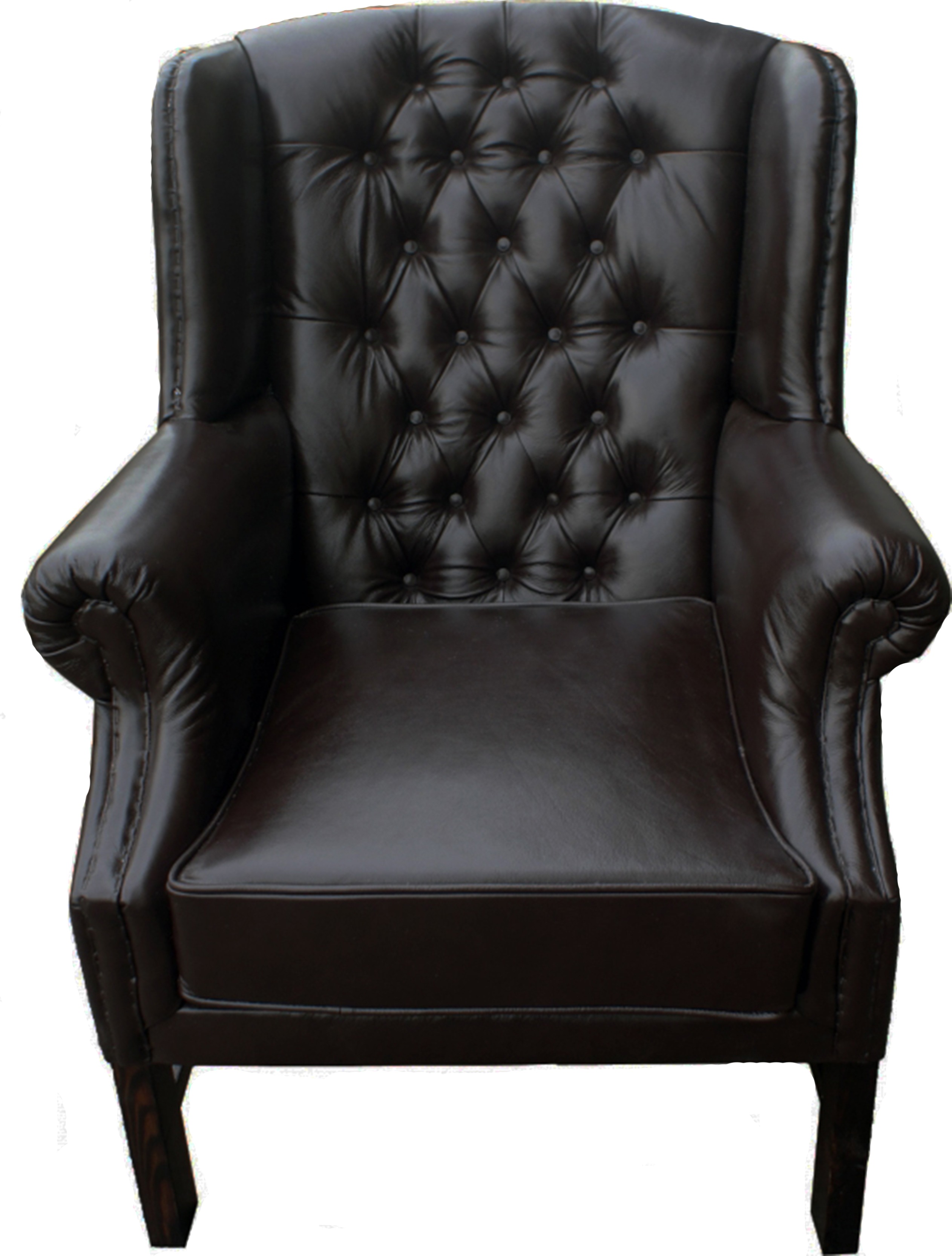 Chesterfield Design Sessel Ohrensessel Fernsehsessel Couch Relax Leder Sofa