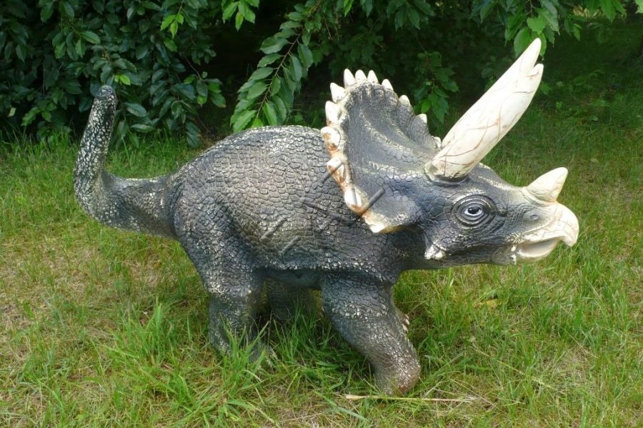 Design Dinosaurier Figur Dekorative Statue Skulptur Figuren Skulpturen
