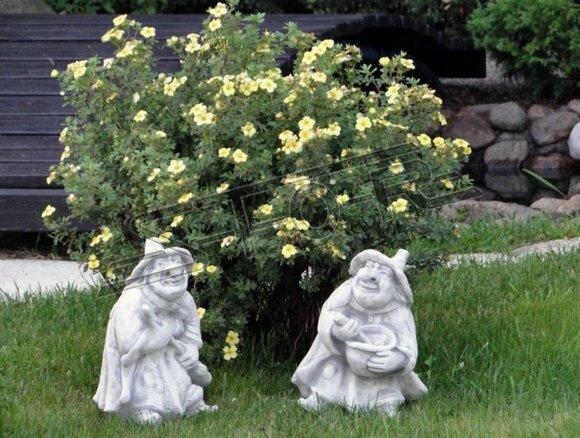Hexe 30cm Skulptur Design Figur Statue Garten Figuren Statuen