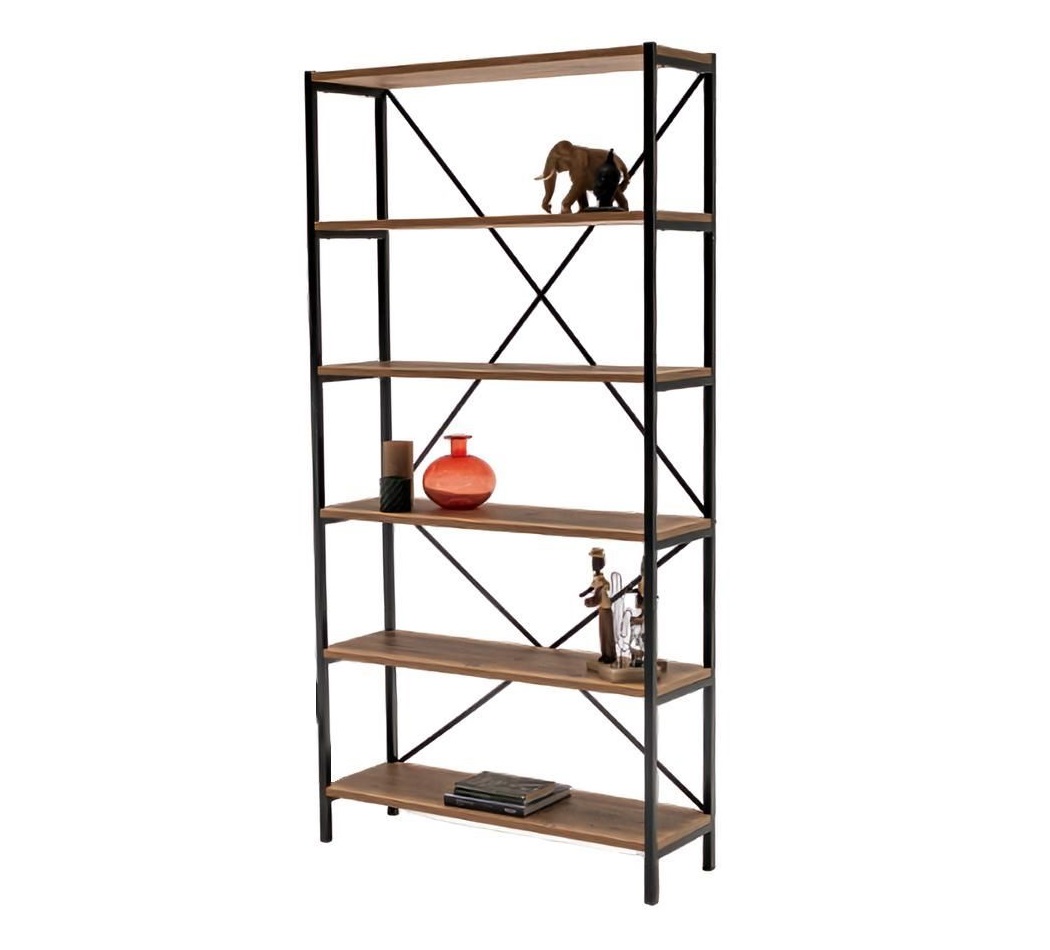 Bücherregal Holz Regale Regal Standregal Schrank Wohnzimmer Holzmöbel