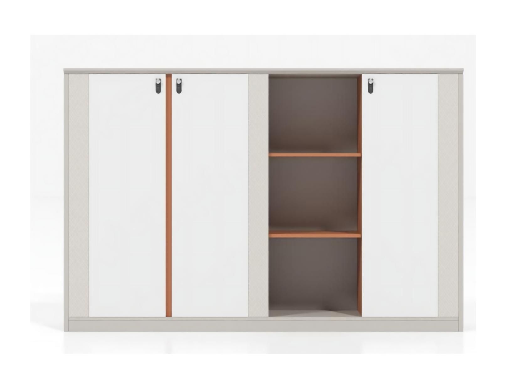 Modern Weiß Büro Kommode Perfekte Lösung für Akten und Bürozubehör
