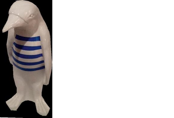 Design Dekoration Pinguin Figur Statue Skulptur Figuren Skulpturen