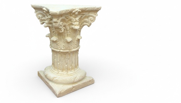 78 cm XXL Big Säule Stil 1900 Alt Griechischer Antiker Stil Restaurant