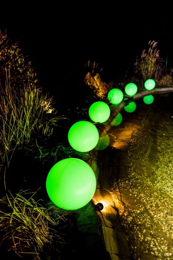 Design Kugel Leuchtend Lampe Außen Kugel Leuchte Garten