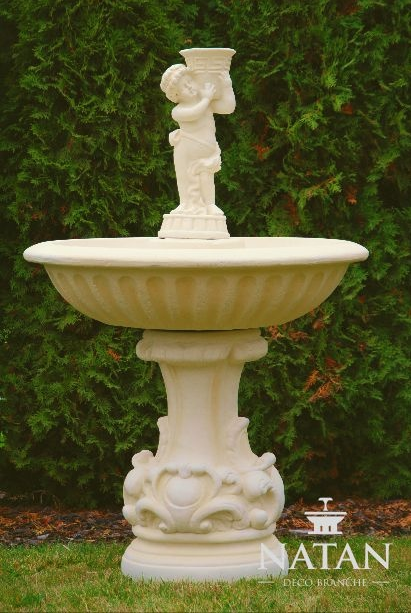 Edler Designer Springbrunnen Fontaine Dekor Zierbrunnen Garten Terrasse