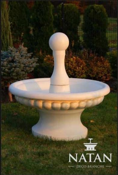 Zierbrunnen Springbrunnen Skulptur Brunnen Dekor Garten Fontaine Teich