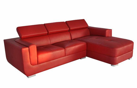 Design Leder Polster Sitz Ecke Leder Eck Landschaft Zimmer Neu Wohn