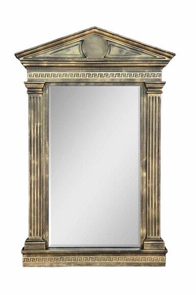 Wandspiegel Spiegel Bad Flur Design Salon Medusa Antik Stil Glas