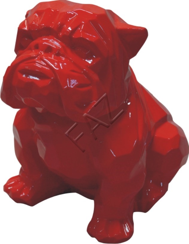 Design Hund Dekoration Figur Statue Skulptur Skulpturen Figuren Abstrakt Deko