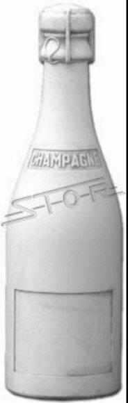 Champagner Figur Skulptur Figuren Statue Flasche Sekt Design