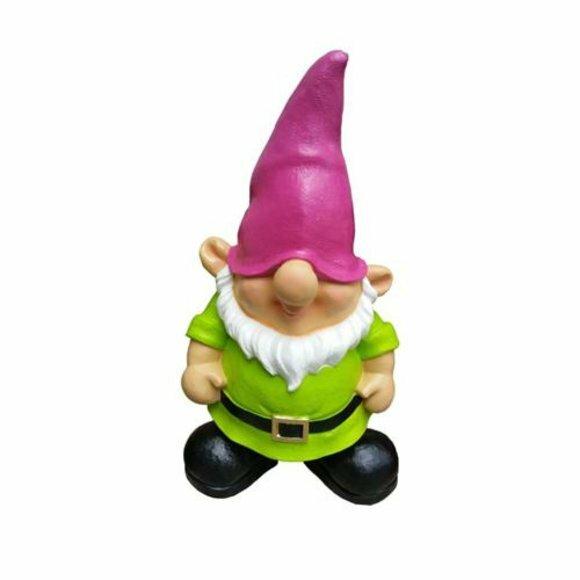 Garten Gnom 80cm Garten Dekoration Figuren Statuen Figur Hand bemalt