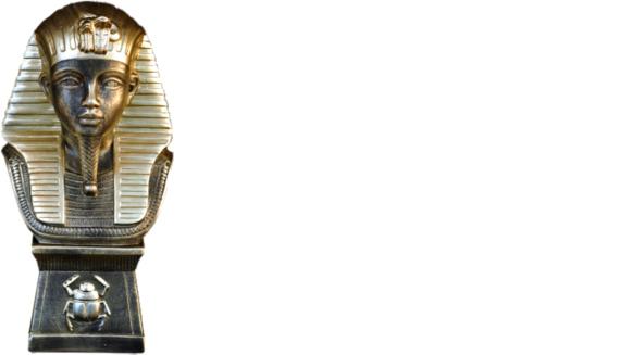 Design Ägyptischer Pharao Büste Statue Skulptur Skulpturen