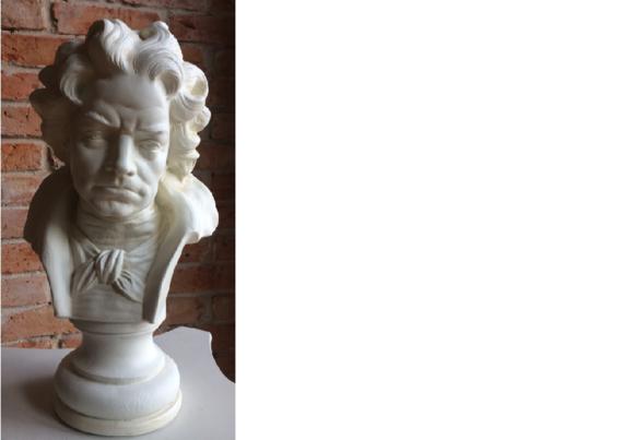 Design Beethoven Büste Figur Statue Skulptur Skulpturen Figuren