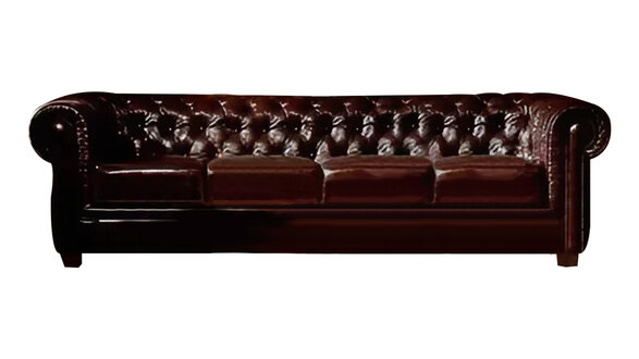 Edle Designer Polster Sofa Couch 4-Sitzer – Elegante Sofort