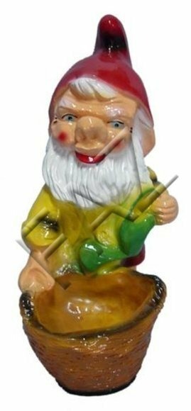 Design Zwerg Figur Garten Statue Skulptur Figuren Skulpturen Dekoration