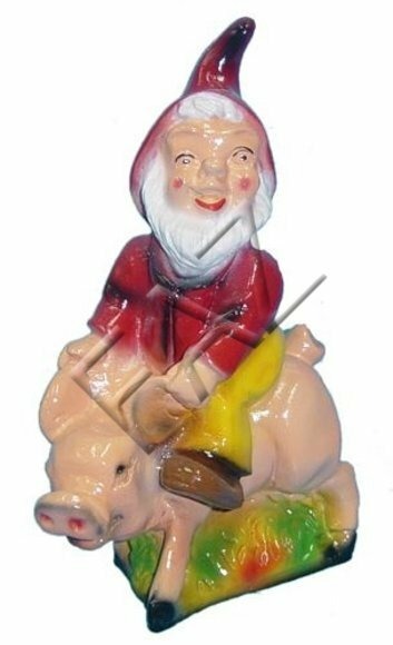 Design Zwerg Figur Garten Statue Skulptur Figuren Dekoration Skulpturen