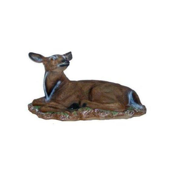Hirsch Elch Wald Dekorative moderne Skulptur Hirschling Deko