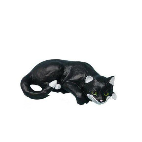 Katze Figur Statue Garten Dekoration Skulptur Deko Skulpturen
