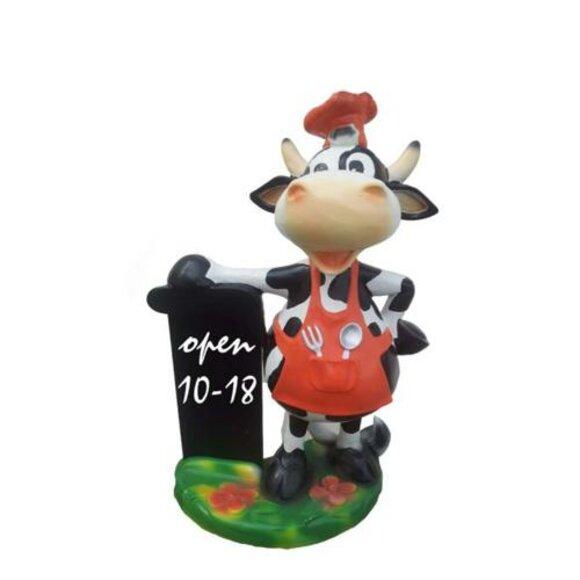 Moderne Figur Kuh Rind Kunststoff Skulptur Karikatur Statuen Figuren Dekoration