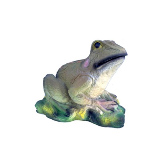 abstrakte Skulptur Frosch Dekoration Figur Realistisch Kunststoff Deko Statue