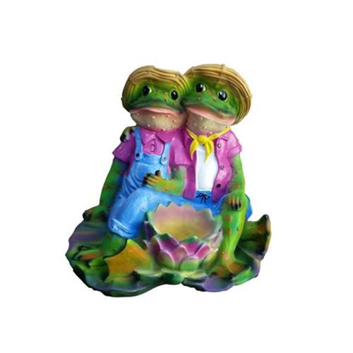 Abstrakte Dekoration schöne Skulptur Garten Teich Skulpturen Frosch