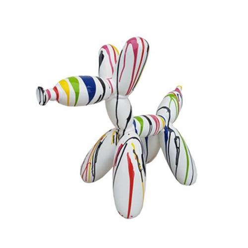 Skulptur Schöne Designer Luft Ballon Hund Abstrakte Wohnzimmer 62cm