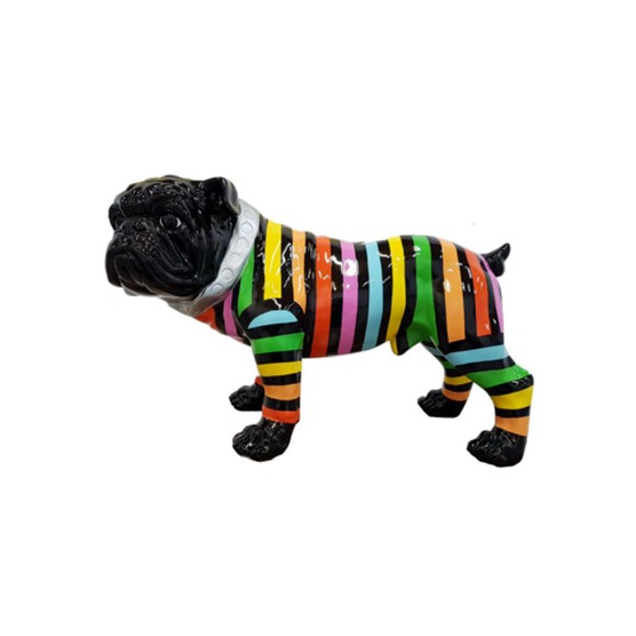 Design Dekoration Figur Hund aus Kunststoff Garten Skulptur Abstrakt Statuen