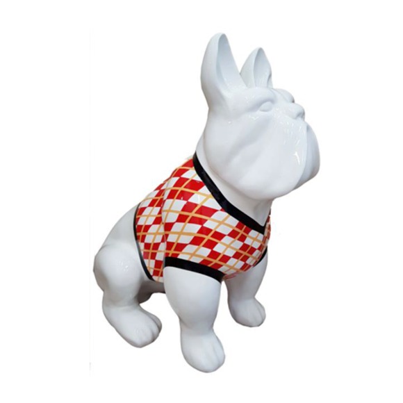 Design Dekoration Figur Abstrakt Hund aus Kunststoff Garten Skulptur Statuen
