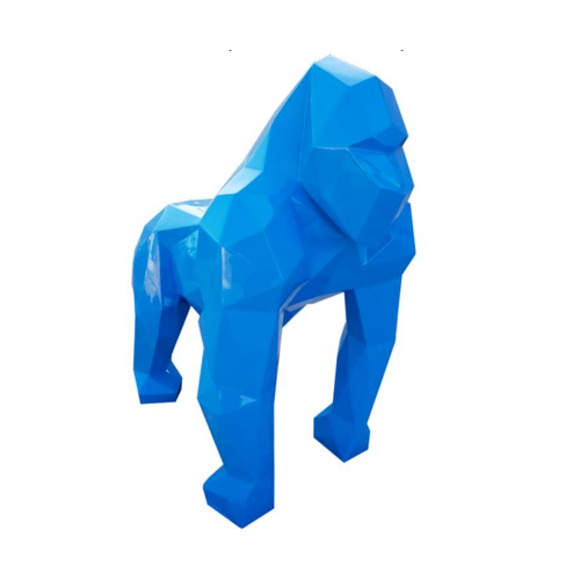 Moderne Gorilla Skulptur Dekorative Figur Garten Designer Statuen