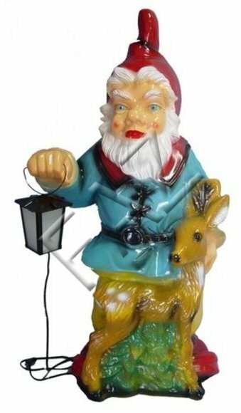 Zwerg Figur Garten Statue Skulptur Figuren Skulpturen Dekoration 91 cm