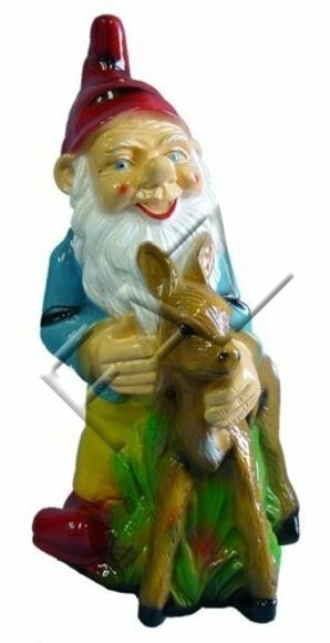 Zwerg Figur Garten Statue Skulptur Figuren Skulpturen Dekoration Neu