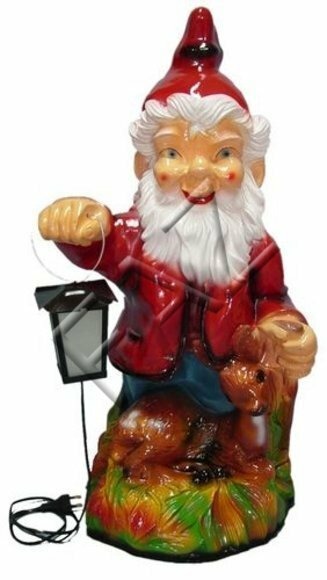 Zwerg Figur Garten Statue Skulptur Figuren Skulpturen Dekoration 72 cm