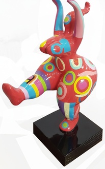 Dekorative Figur Statue Skulptur 50cm Figuren Statuen Abstrakte Skulpturen