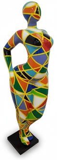 Abstrakte Figur Statue Skulptur 130cm Figuren Statuen Skulpturen Dekorative