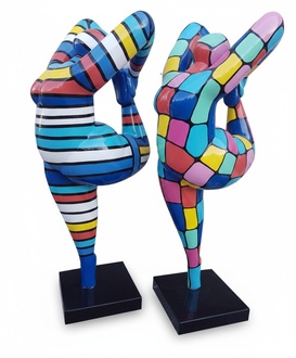 Abstrakte Deko Figur Statue Skulptur 141cm Figuren Statuen Skulpturen