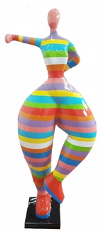 Abstrakte Deko Figur Statue Skulptur 85 cm FIguren Statuen Skulpturen