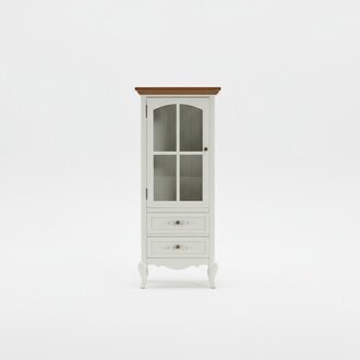 anrichte glas schrank kommode hoch schränke echte holz möbel kommoden vitrine
