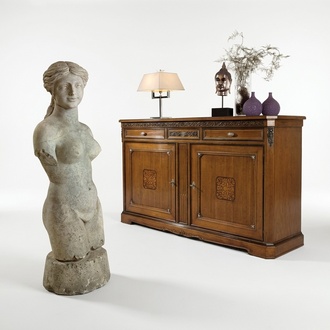 Anrichte Schubladen Schränke Kommoden Sidebaord Kommode Holz Design Schrank
