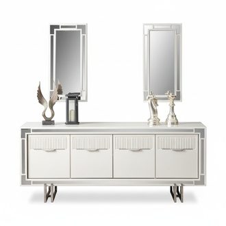 Modernes Sideboard in Weiß aus Holz für Esszimmer Sofort