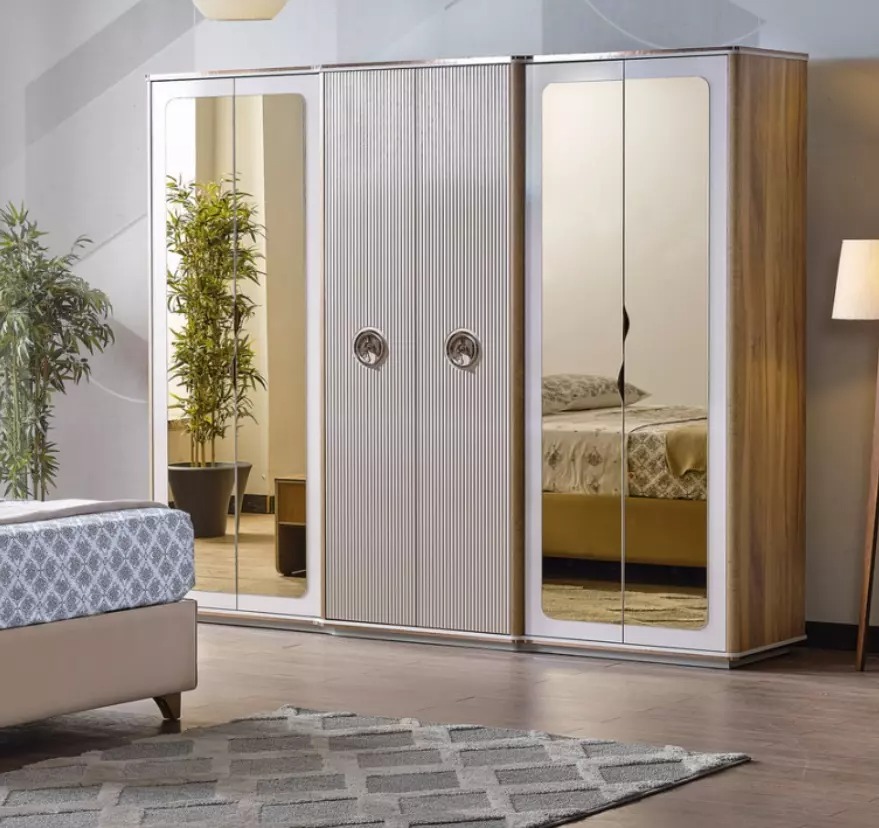 Modern Kleiderschrank Schlafzimmerschrank Holz Schrank Möbel Schränke