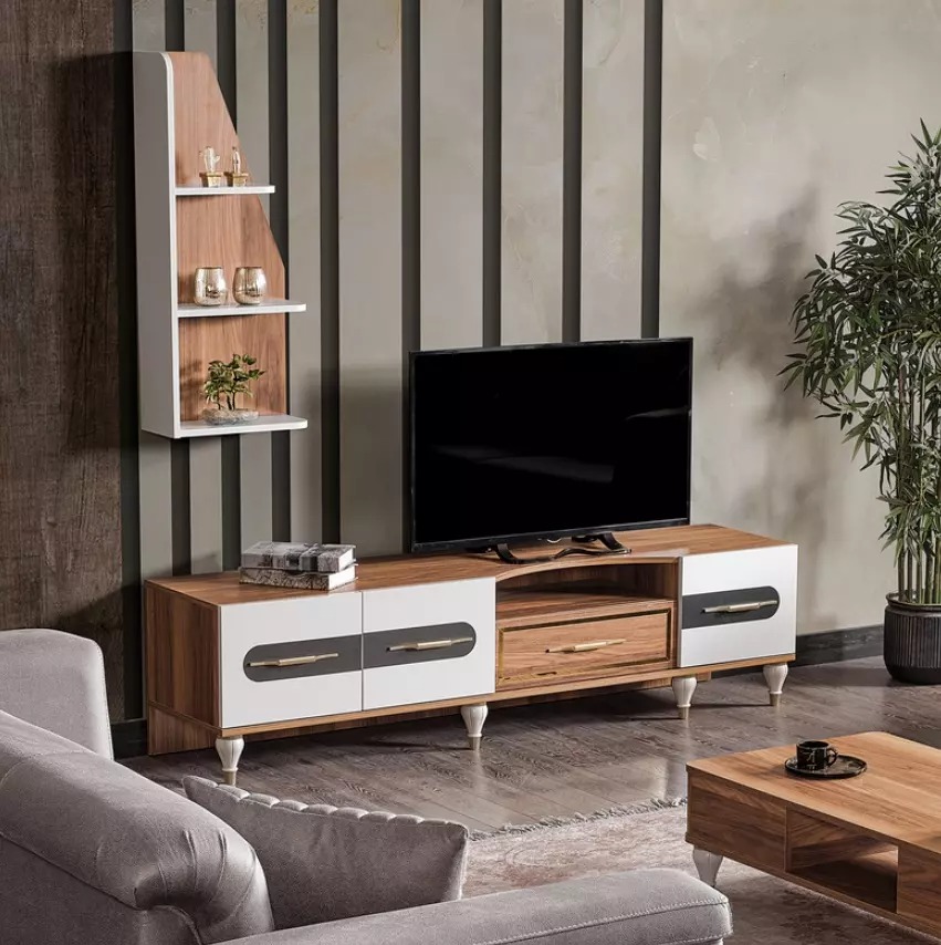 Modern rtv Regal Sideboard Kommode Lowboard Fernseh Ständer Möbel