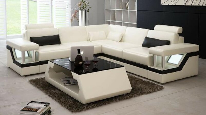 Ecksofa mit Schlaffunktion Model